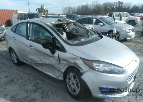 2019 Ford Fiesta Se из США, поврежденный, VIN 3FADP4BJ9KM151175